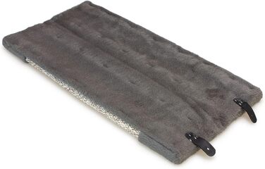 Драпак для котів Arquivet Eckkratzer сірого кольору, 12x12x49 см - великий вертикальний драпак, аксесуари для котів, точилка для кігтів