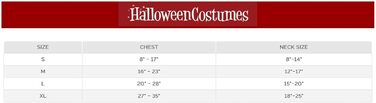 Костюм вампіра для собак Pet Krewe The Count | Сезам вулиця, костюми для собак та котів | S, M, L, XL