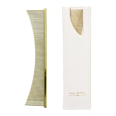 Флохкам для собак та котів: щітка для грумінгу шерсті. Аксесуар для догляду за шерстю літніх собак, довгошерстих порід. Для щоденного використання під час линяння, підходить для цуценят (золотий)