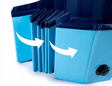 Басейн для собак Opengarden, 160 x 30 см, синій