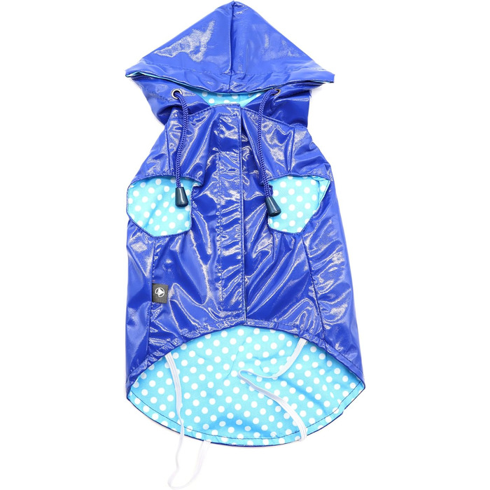 Регенкожух Croci Raindrop, блакитний, 30 см