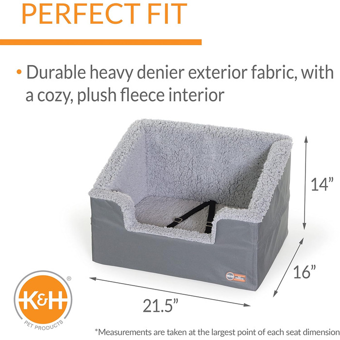 Підвищення для собак та котів K&H Pet Products, складна конструкція, сірий колір, розмір L