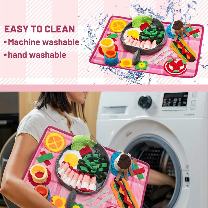 Інтерактивна килимок для годування собак, котів та тварин. Стимулює пошук їжі та розвиває навички. Можливість миття. Підходить для цуценят, малих та середніх порід.