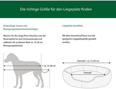 Кругле ліжко для домашніх тварин Dehner Premium Lovely, Ø 38 см, 13 см, натуральні матеріали/плюш, білий/бежевий