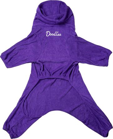 Поглинаючий рушник для собак Mikki Doodes, XXL, фіолетовий, мікрофібра