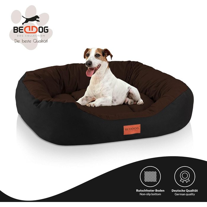 Ліжко для собак середніх порід - BedDog Alicante, MOCCA (85x70x21 см)