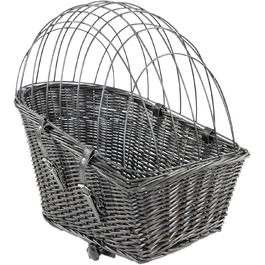 Велосипедний кошик для собак MaxxPet, на багажник, 55x35x51 см, чорний