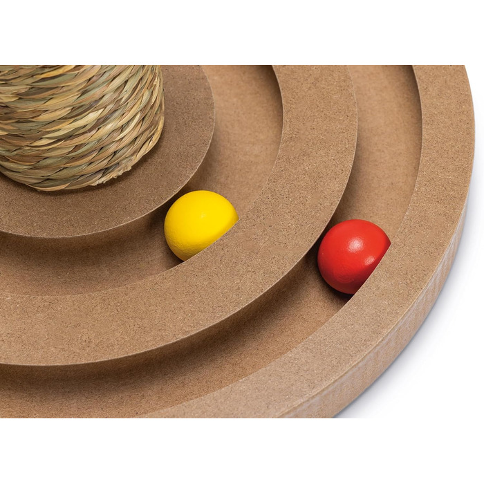 Дряпка для котів Karlie Kratzbaum Seegras з іграшкою, 44см, 30см