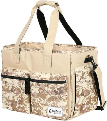 Транспортна сумка для котів та собак Galatée Tragetasche, складана, схвалена авіакомпаніями, для довгих подорожей (колір: коричневий)