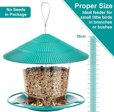 Годівниця для птахів Wildvögel від Dunnocks: годівниця для шпаків, зябликів, червоногрудих птахів