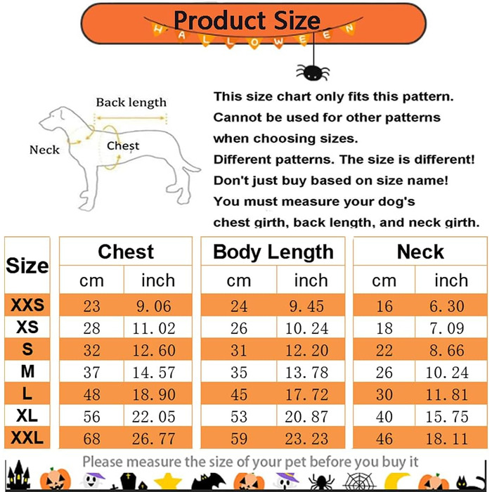 Пуловер для собак на Хелловін з гарбузом, костюм для домашніх тварин, модна футболка для собак та котів, подарунок для цуценят, розмір XXL