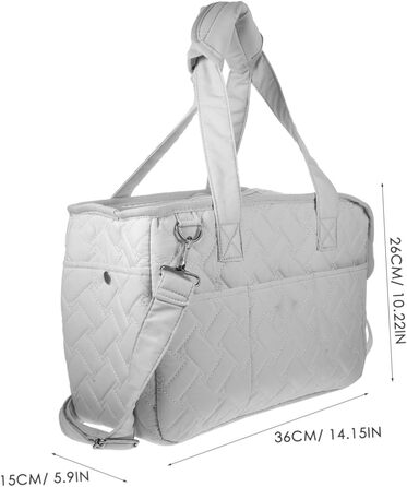 Транспортна сумка для тварин Toyzfriendly: переноска для котів та цуценят з canvas, легка, для подорожей