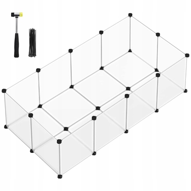 Клітка для кролів Songmics, 46 x 143 x 71 см