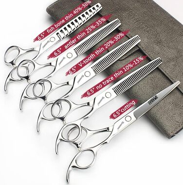 Професійні ножиці для перукарів Sharonds, 6.5 дюймів, набір з 2 шт. з нержавіючої сталі