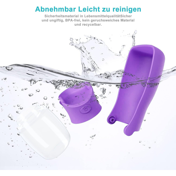 Турбо-пляшка для собак на прогулянці 350мл/570мл - вода для собак, для цуценят, маленьких, середніх та великих собак