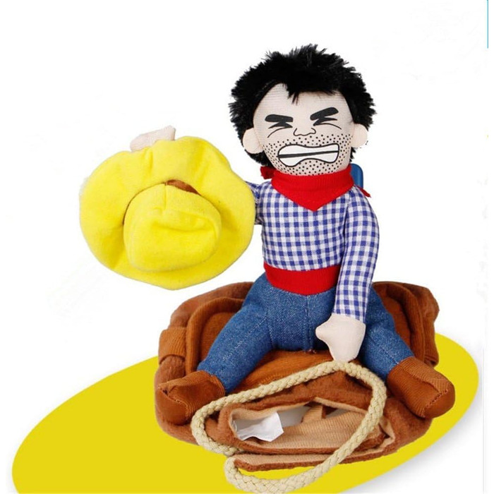 Костюм для собаки на Хелловін у стилі ковбоя: теплий, зручний, для домашніх тварин, розмір S