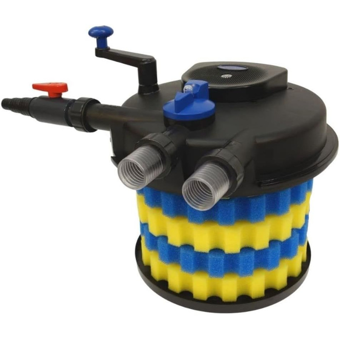 Біофільтр для ставка AquaOne CPF-20000 з УФ-C 36 Вт, для водойм до 40 000 л, очищувач води з ручною очисткою, проти водоростей