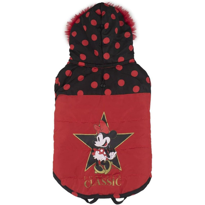 Зимовий теплий накид для собак Cerdá ForFanPets Minnie Mouse з офіційною ліцензією Disney, багатобарвний