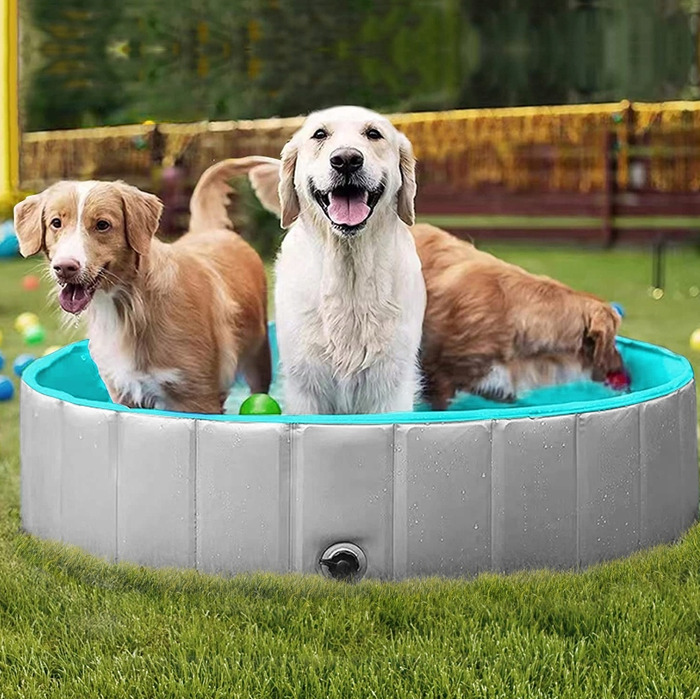 Складаний басейн-загін для собак та тварин XXL (100 см) для саду та двору