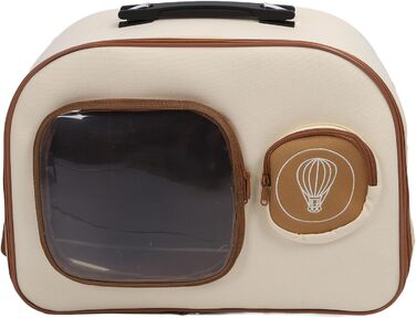 Транспортна переноска для котів та собак на колесах, переноска для тварин, переноска на колесах, знімний відсік, переноска-візок для подорожей та піших прогулянок