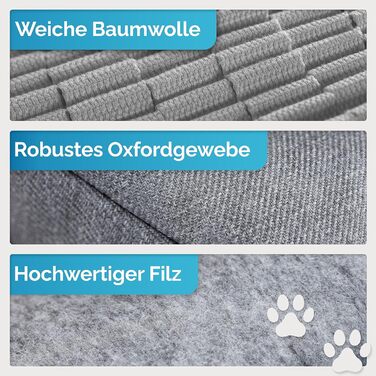 Килимок для собак - іграшка-головоломка з 5 елементами та 3 рівнями складності. Міцний матеріал, підходить для собак будь-якого розміру (сірий)