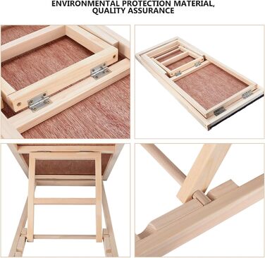 Сходинки для собак, складані, для дивана, авто та ліжка. Дерев'яна рампа для собак, регульована висота 30/40/50/60 см, з антиковзким килимком (70х35х30/40 см)