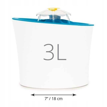 Фонтан-поїлка для котів Catit, пластик, 3000 мл