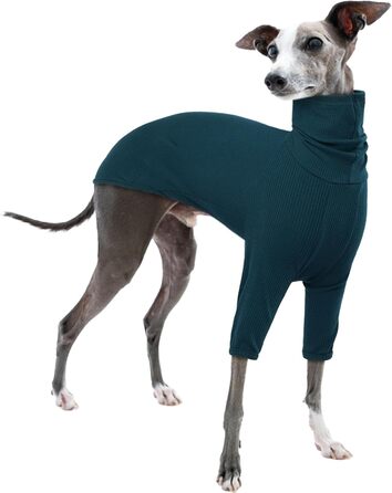 Пуловер для Вівчарки-Вінчарки, сорочка, пуловер з високим коміром для собак, італійський грейхаунд, одяг для собак, пуловер для маленьких собак (Синій, XS), XS, Синій