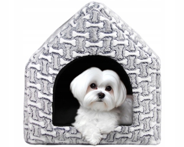 Будиночок-ліжечко для маленьких собак: затишна будка та м'яке місце для відпочинку