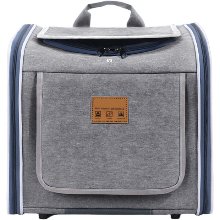 Транспортна сумка для собак на велосипед, дихаюча, портативна | Кошик для собак та домашніх тварин на велосипед | Безпека під час поїздок, прогулянок, подорожей, активного відпочинку для сім'ї та котів