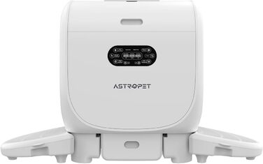 AstroPet Великий автоматичний туалет для котів 101L з матом, УФ-стерилізацією, дезодорацією іонізатором, сенсорним керуванням, для кількох котів