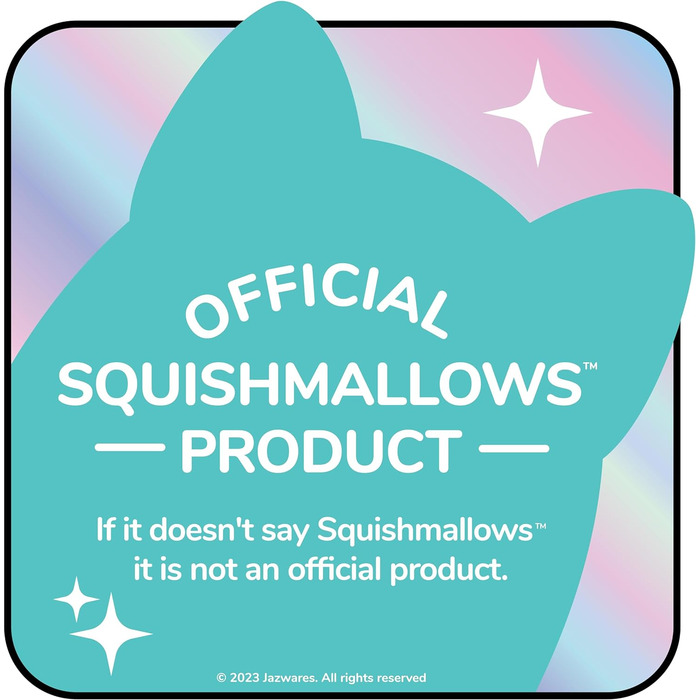 Лежак для домашніх тварин Squishmallows Cici Червона Панда, середній, ультрам'який, 61 см, офіційний плюшевий лежак для собак і котів
