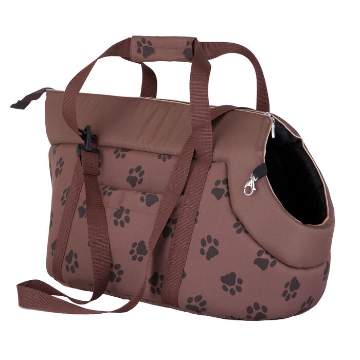 Транспортувальна сумка-переноска Doggy (пінопласт), біла, розмір M (43 x 27 x 25 см)