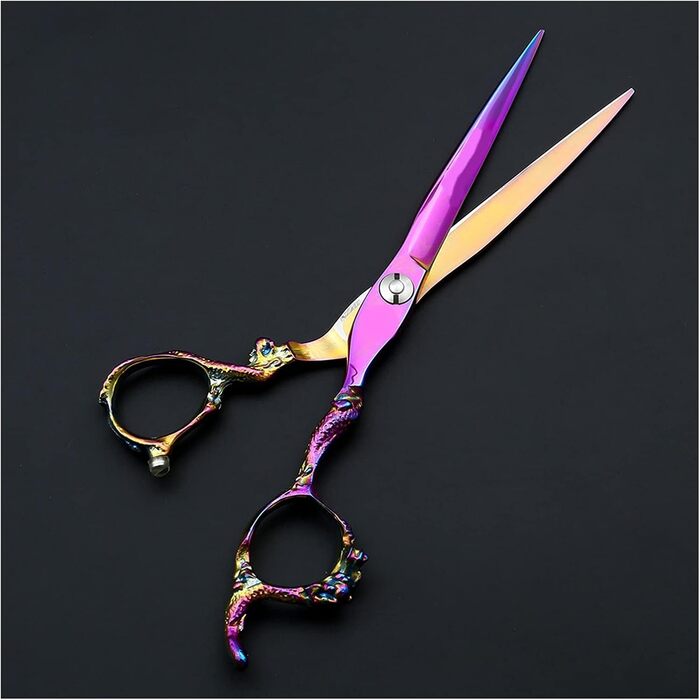 Ножиці для грумінгу собак Rainbow Pet, прямі, для стрижки шерсті, сумка в комплекті