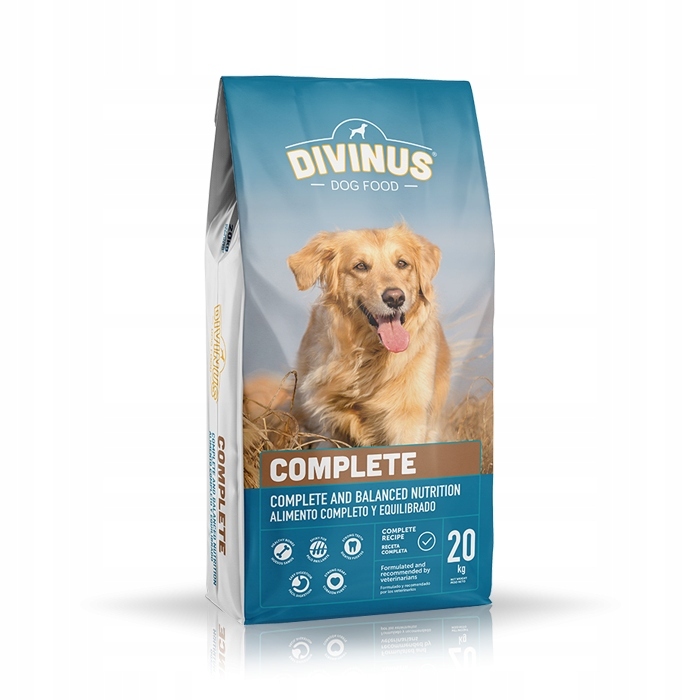 Повний сухий корм для дорослих собак Divinus Dog з вітамінами, 20 кг