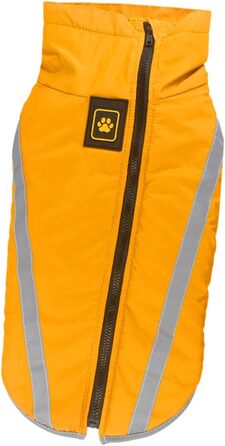Жовтий водонепроникний дощовик для собак, дощовик для цуценят, 50x60 см