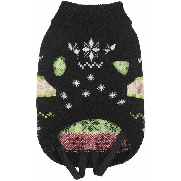 Пуловер для собак Cerdá ForFanPets з дизайном Мандалорця та різдвяною тематикою - офіційна ліцензія Star Wars (М)