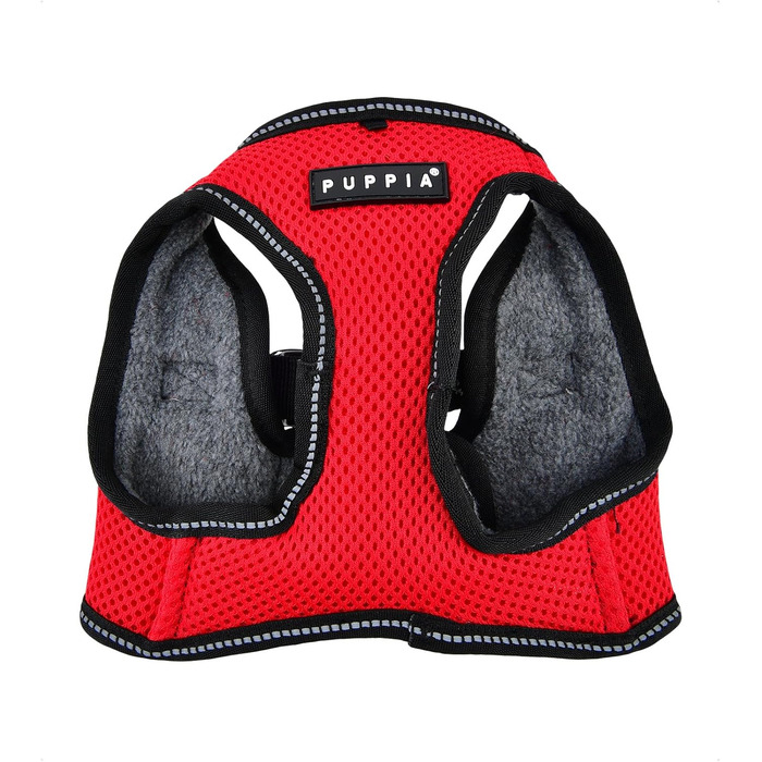Шлея-жилет Puppia Thermal Soft для собак, S, червоний