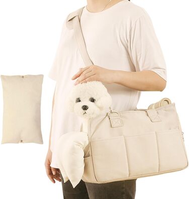 Транспортна сумка для собак та котів | Дихаюча переноска для тварин | Зміцнений ручка та вентиляційне вікно | Для подорожей, до ветеринара та прогулянок