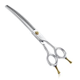 Професійна витончена ножиця для грумінгу собак JASON 7.5 дюймів, 43 зубці, з нержавіючої сталі 440C