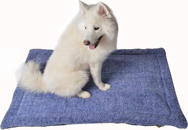 Підстилка для собак та котів Raikou з плюшевою подушкою, флісова, зручна та нековзна (100x70 см)