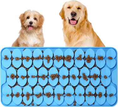 Силіконова пошукова килимок для собак (лист)