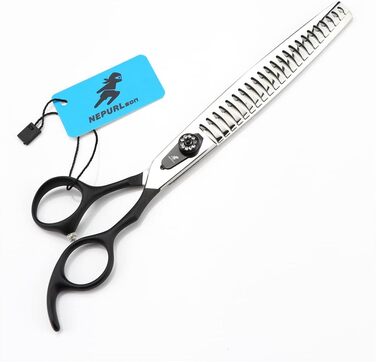 Професійна витончувальна ножиця для грумінгу собак та котів, 8 дюймів, з зубчастими лезами