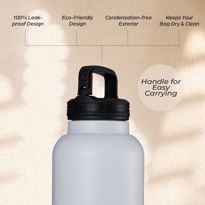 Подорожня пляшка для води для собак, ізольована, знімні миски, не протікає