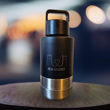 TravelBuddy 3-в-1: Поїлка для собак з мискою - витоків не буде | Для подорожей та прогулянок