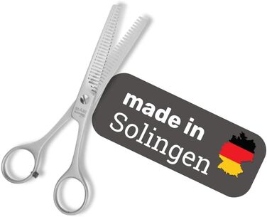 Ножиці для витончення волосся EHASO двосторонні, 13,5 см, 25 зубців