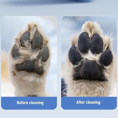 Електричний очищувач лап для собак Asixxsix, USB, автоматичний, для собак та котів (Blue)