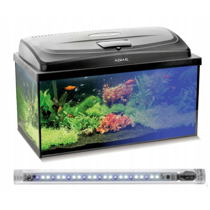 Комплект акваріума Aquael Box 112л (80x35x40) з освітленням 