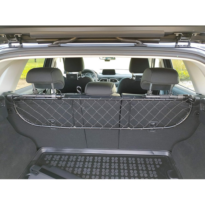 Сітка розділювач для Mazda CX-5 (з 2017) ERGOTECH RDA65-XS8 - для собак та багажу