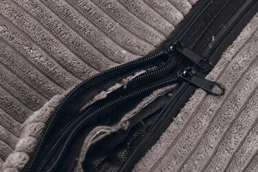 Собаче ліжко Hundebett Lotte Ribbed, коричневе, 95x80x23 см